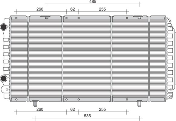 Magneti Marelli Radiateur 350213894000