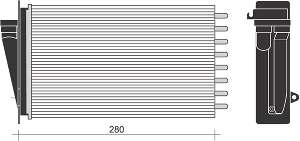 Magneti Marelli Kachelradiateur 350218267000