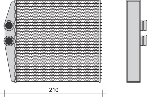 Magneti Marelli Kachelradiateur 350218271000