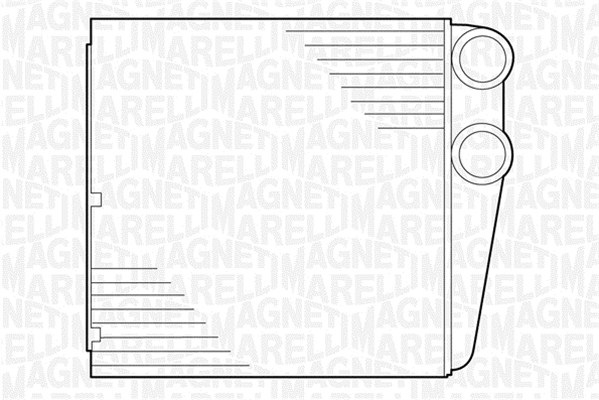 Magneti Marelli Kachelradiateur 350218279000