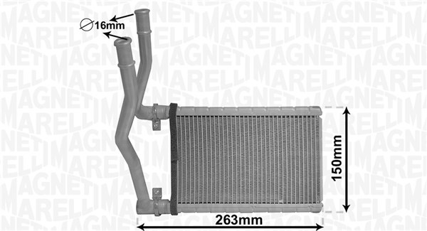 Magneti Marelli Kachelradiateur 350218490000