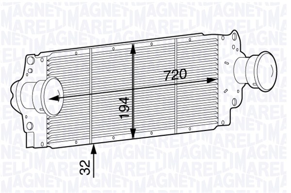 Magneti Marelli Interkoeler 351319201950