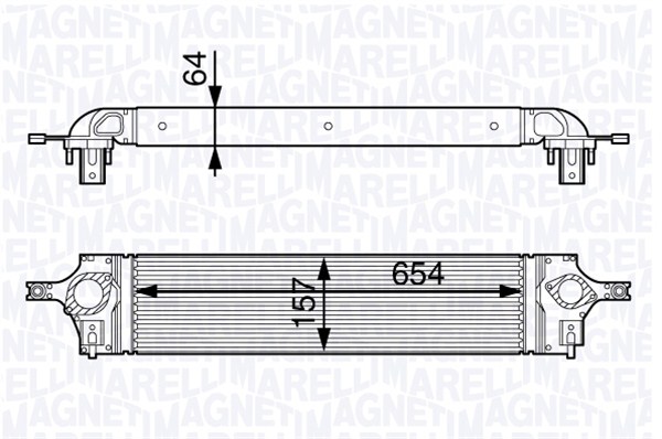 Magneti Marelli Interkoeler 351319202320