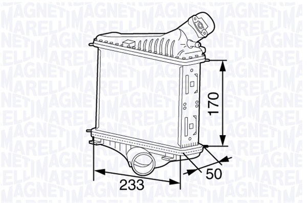 Magneti Marelli Interkoeler 351319202660