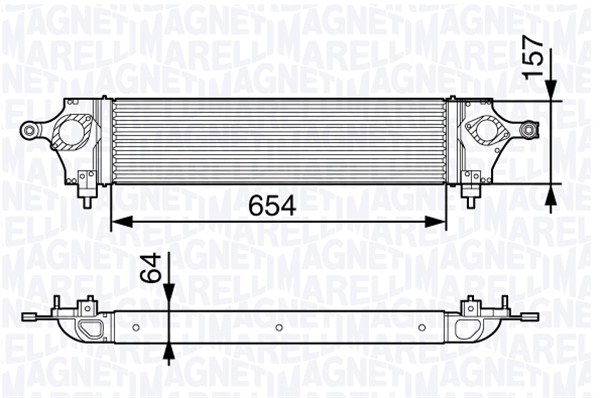 Magneti Marelli Interkoeler 351319202800