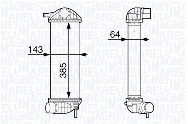 Magneti Marelli Interkoeler 351319202940