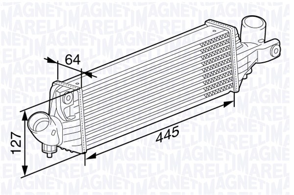 Magneti Marelli Interkoeler 351319203330