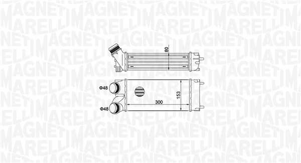 Magneti Marelli Interkoeler 351319204670