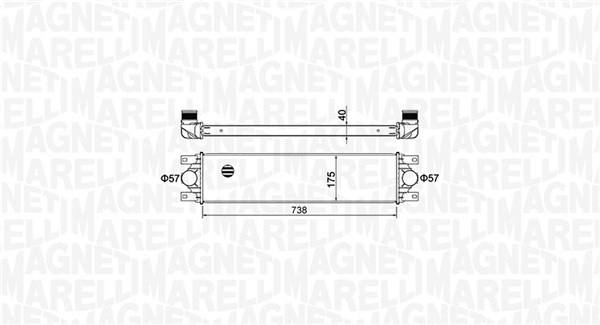 Magneti Marelli Interkoeler 351319204790