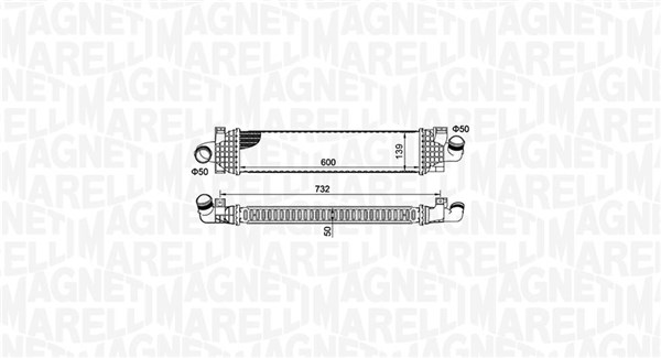 Magneti Marelli Interkoeler 351319204980