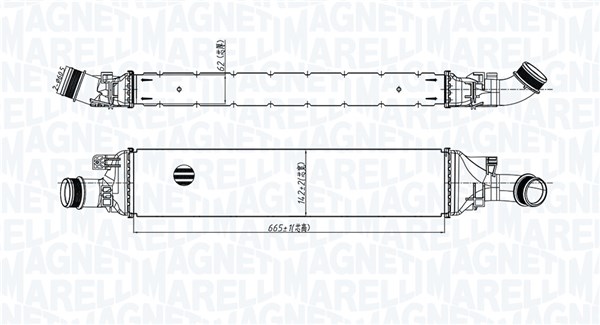 Magneti Marelli Interkoeler 351319205600