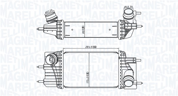 Magneti Marelli Interkoeler 351319205810