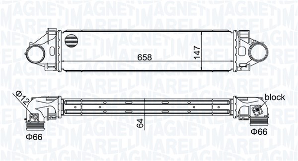 Magneti Marelli Interkoeler 351319205940