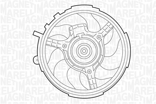 Magneti Marelli Ventilatorwiel-motorkoeling 069422031010