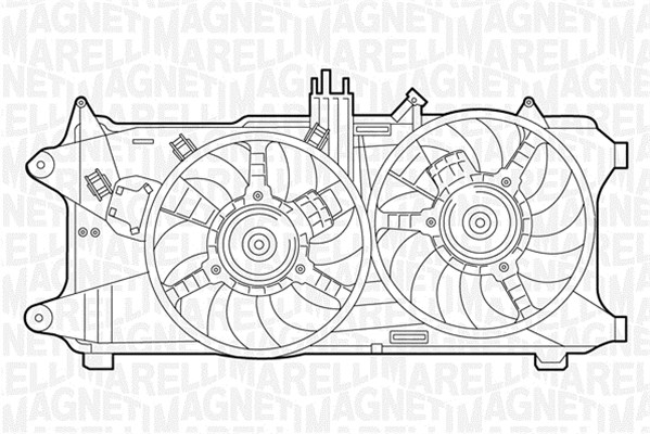 Magneti Marelli Ventilatorwiel-motorkoeling 069422034010