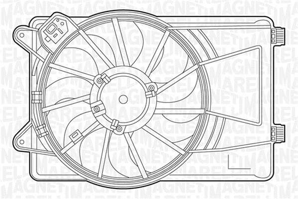 Magneti Marelli Ventilatorwiel-motorkoeling 069422455010