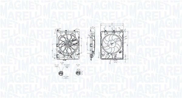 Magneti Marelli Ventilatorwiel-motorkoeling 069422849010