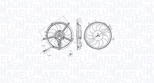 Magneti Marelli Ventilatorwiel-motorkoeling 069422851010
