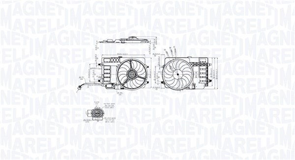 Magneti Marelli Ventilatorwiel-motorkoeling 069422859010