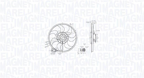 Magneti Marelli Ventilatorwiel-motorkoeling 069422864010