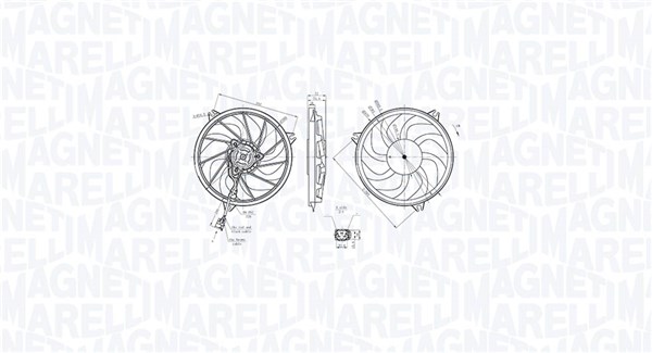 Magneti Marelli Ventilatorwiel-motorkoeling 069422865010