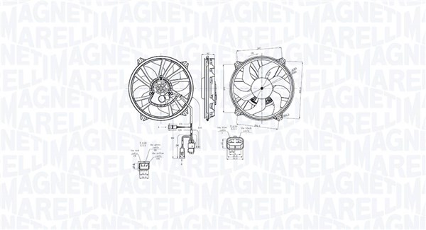 Magneti Marelli Ventilatorwiel-motorkoeling 069422870010