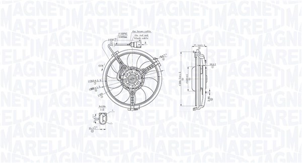 Magneti Marelli Ventilatorwiel-motorkoeling 069422881010