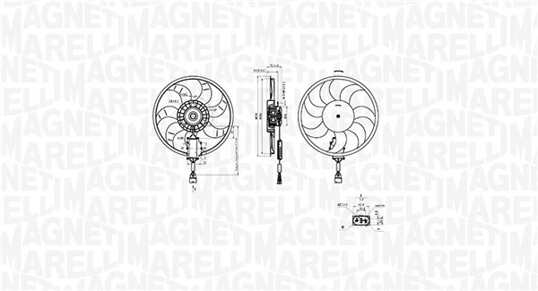 Magneti Marelli Ventilatorwiel-motorkoeling 069422882010