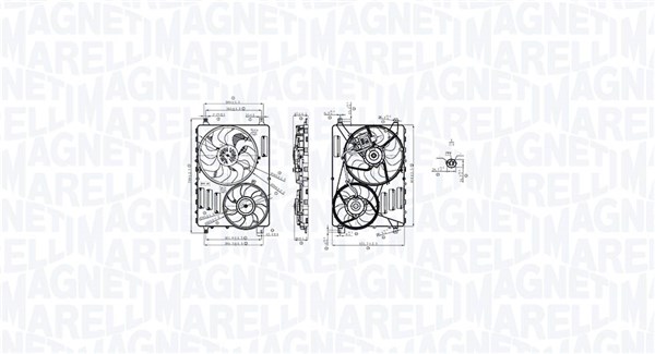Magneti Marelli Ventilatorwiel-motorkoeling 069422884010