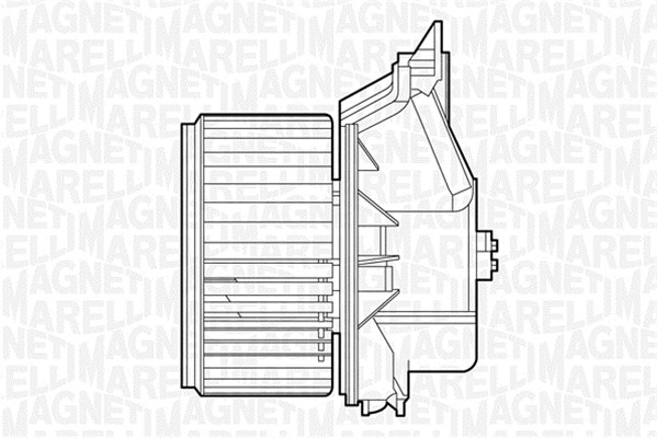 Magneti Marelli Kachelventilator 069412527010