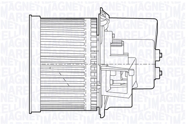 Magneti Marelli Kachelventilator 069412654010