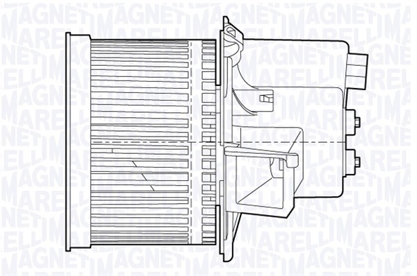 Magneti Marelli Kachelventilator 069412655010