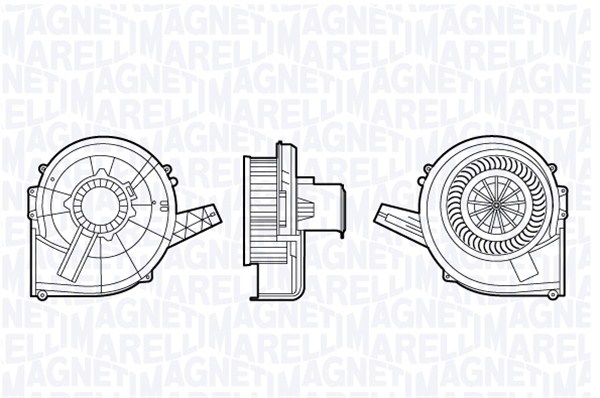 Magneti Marelli Kachelventilator 069412666010