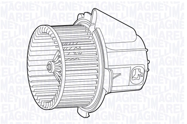 Magneti Marelli Kachelventilator 069412669010