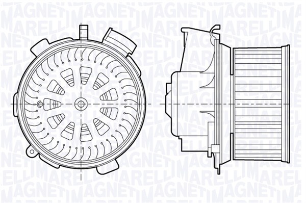 Magneti Marelli Kachelventilator 069412711010