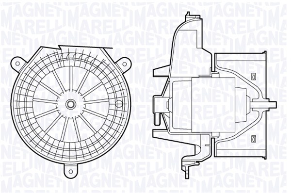 Magneti Marelli Kachelventilator 069412712010