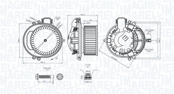 Magneti Marelli Kachelventilator 069412722010