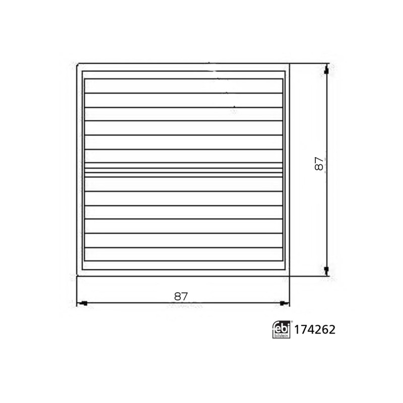 Febi Bilstein Brandstoffilter 174262