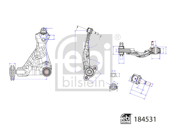 Febi Bilstein Draagarm 184531