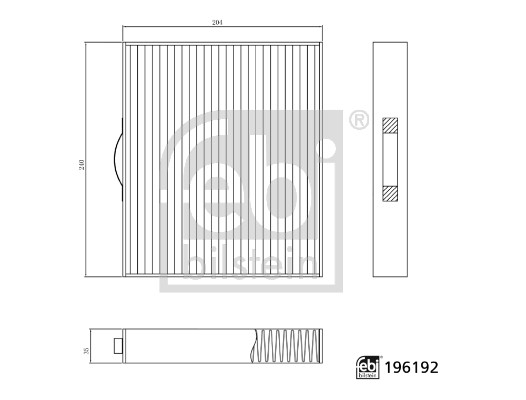 Febi Bilstein Interieurfilter 196192