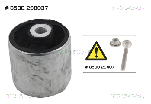 Triscan Draagarm-/ reactiearm lager 8500 298037