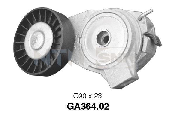 SNR Spanrol (poly) V-riem GA364.02