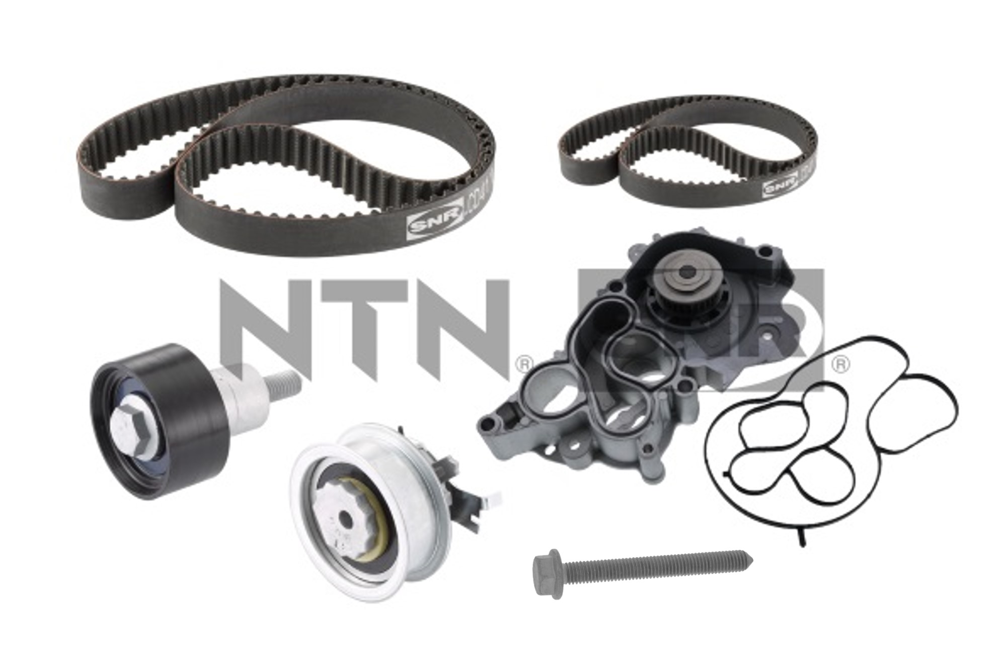 SNR Distributieriem kit inclusief waterpomp KDP457.751