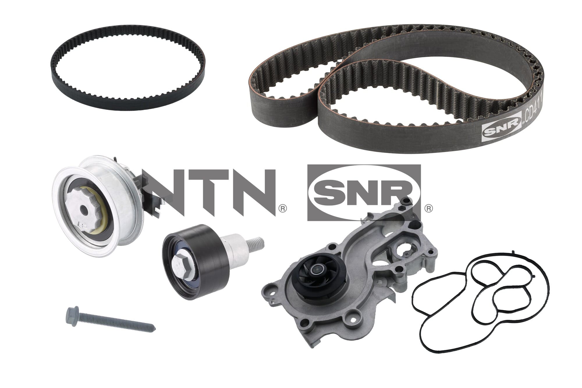 SNR Distributieriem kit inclusief waterpomp KDP457.753
