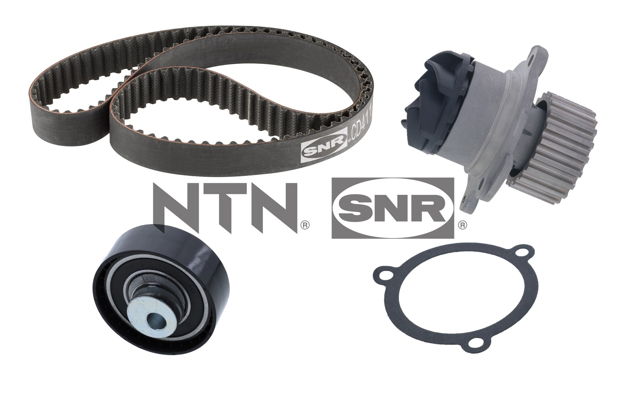 SNR Distributieriem kit inclusief waterpomp KDP472.010