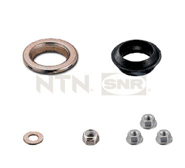 SNR Veerpootlager & rubber KB659.14