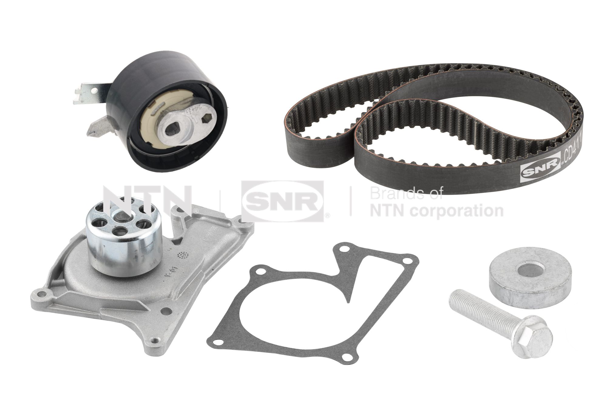 SNR Distributieriem kit inclusief waterpomp KDP455.650