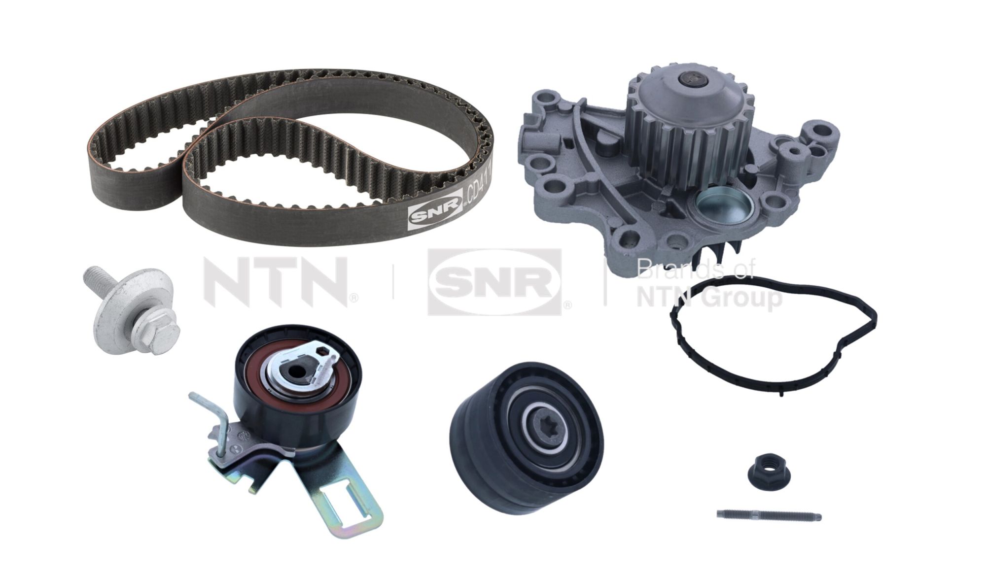 SNR Distributieriem kit inclusief waterpomp KDP459.720