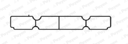 Payen Inlaatspruitstukpakking JD6072