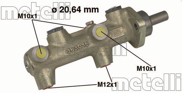 Metelli Hoofdremcilinder 05-0042